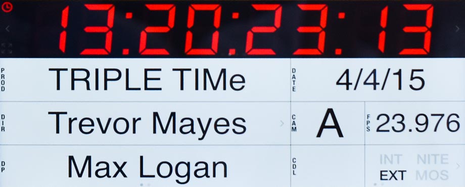 Official TRIPLE TIMe Film Slate